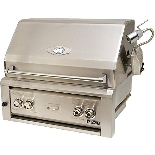 An image related to Luxor 30'' Propane Gas Stainless Steel Built-In Infrared Covered Grill