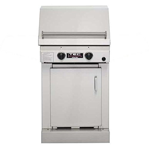 An image of TEC Sterling II 26" Natural Gas Stainless Steel Freestanding Covered Grill