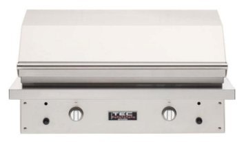 An image related to TEC Patio 44" Natural Gas Stainless Steel Built-In Covered Grill