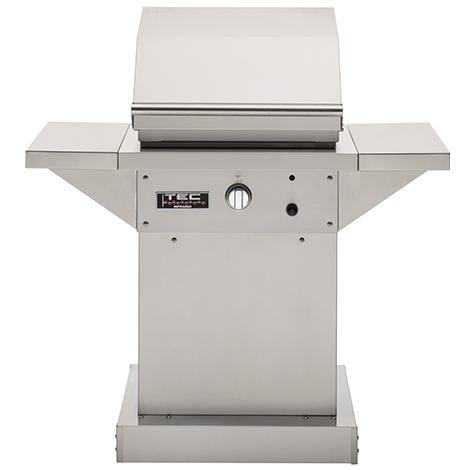 An image related to TEC STPFR1LPPED Sterling 26" Propane Gas Stainless Steel Covered Grill