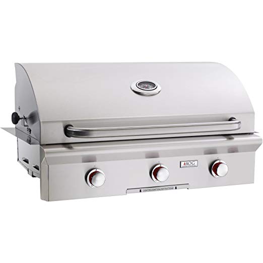 An image related to American Outdoor Grill 36NBT-00SP T Series 36'' Natural Gas Covered Grill