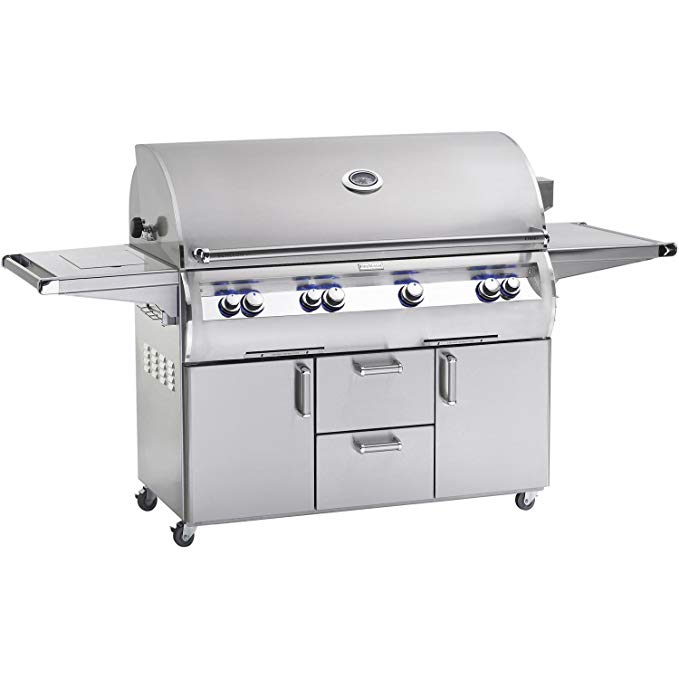 An image related to Fire Magic E1060s-4LAP-62 Diamond 48'' Liquid Propane Rotisserie Grill