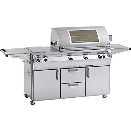 An image of Fire Magic E660s4EAN-71W Diamond 30'' Natural Gas Rotisserie Grill | KnowYourGrill 