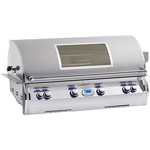 An image of Fire Magic E1060i-4e1n-W Diamond 48'' Natural Gas Stainless Steel Covered Grill