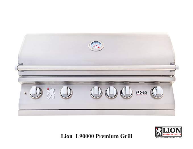 An image related to Lion Premium Grills L90823 40" Natural Gas Stainless Steel Covered Grill