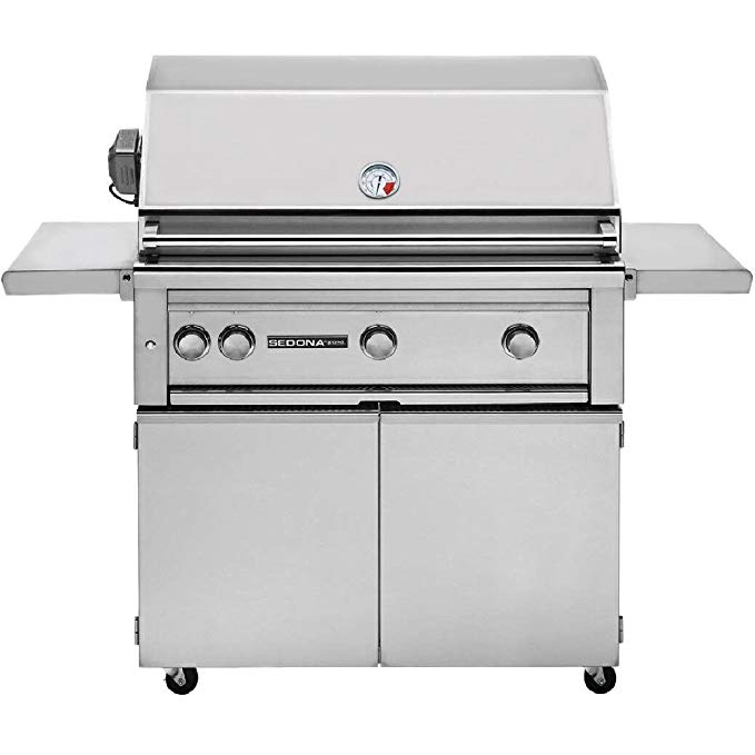 An image related to Lynx L600PSR-NG-L600CART Sedona 36'' Natural Gas Rotisserie Grill