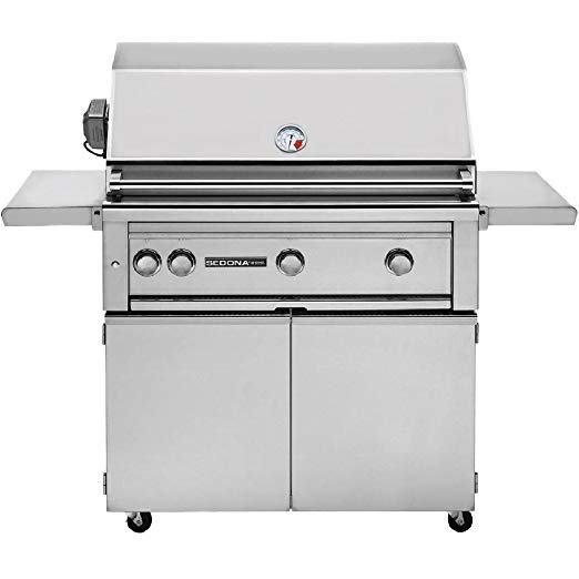 An image related to Lynx L600PSR-LP-L600CART Sedona 36'' Propane Gas Rotisserie Grill