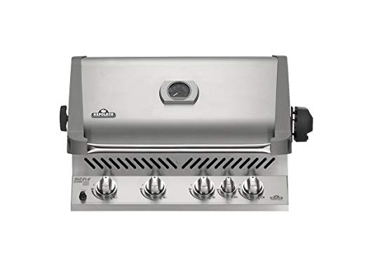 An image of NAPOLEON BIP500RBNSS Prestige Series Natural Gas Stainless Steel Covered Grill