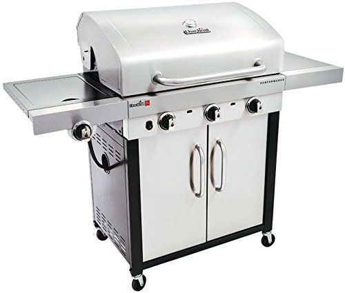 An image of Char-Broil Gas Stainless Steel Freestanding Covered Grill | KnowYourGrill 