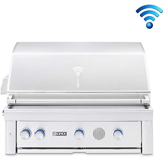 An image related to Lynx Smart Grill 42'' Propane Gas Stainless Steel Built-In Covered Grill