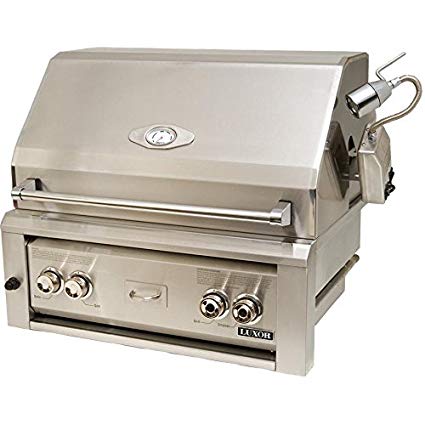 An image of Luxor Aht-30r-Bi-Ng 30'' Natural Gas Built-In Infrared Covered Grill | KnowYourGrill 