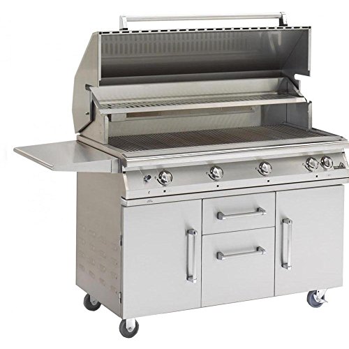 An image related to PGS Legacy Big Sur 51" Propane Gas Stainless Steel Freestanding Rotisserie Grill