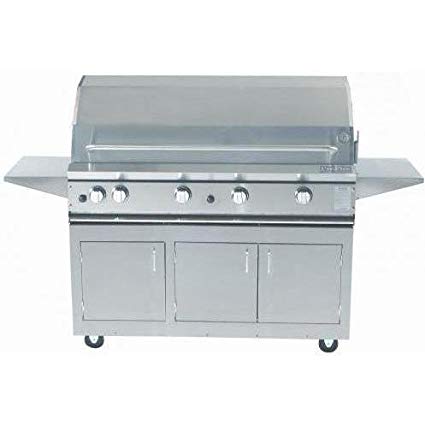 An image related to ProFire Professional 48'' Propane Gas Stainless Steel Freestanding Rotisserie Grill