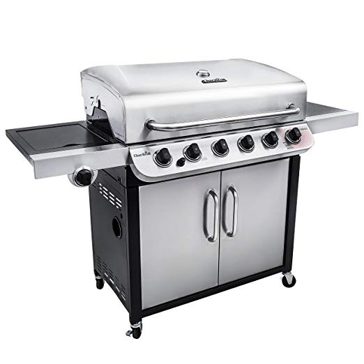 An image related to Char-Broil 463276517 Performance Propane Gas Stainless Steel Covered Grill