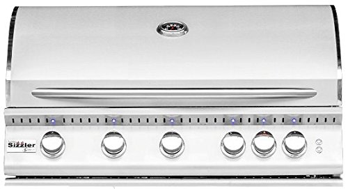 An image of Summerset SIZPRO40-NG Sizzler 40" Natural Gas Stainless Steel Covered Grill | KnowYourGrill 