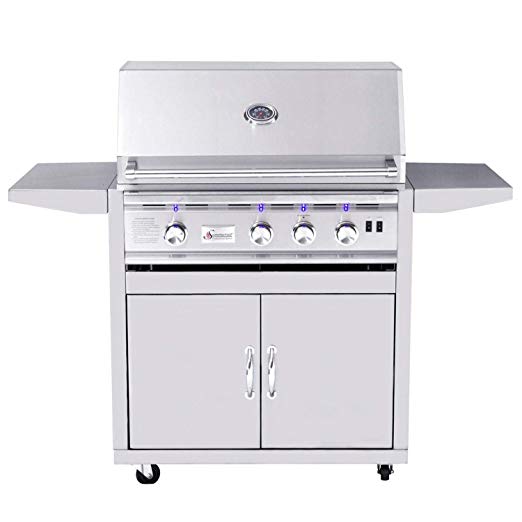 An image related to Summerset TRL32-NG-CART32TRL TRL Series 32" Natural Gas Covered Grill