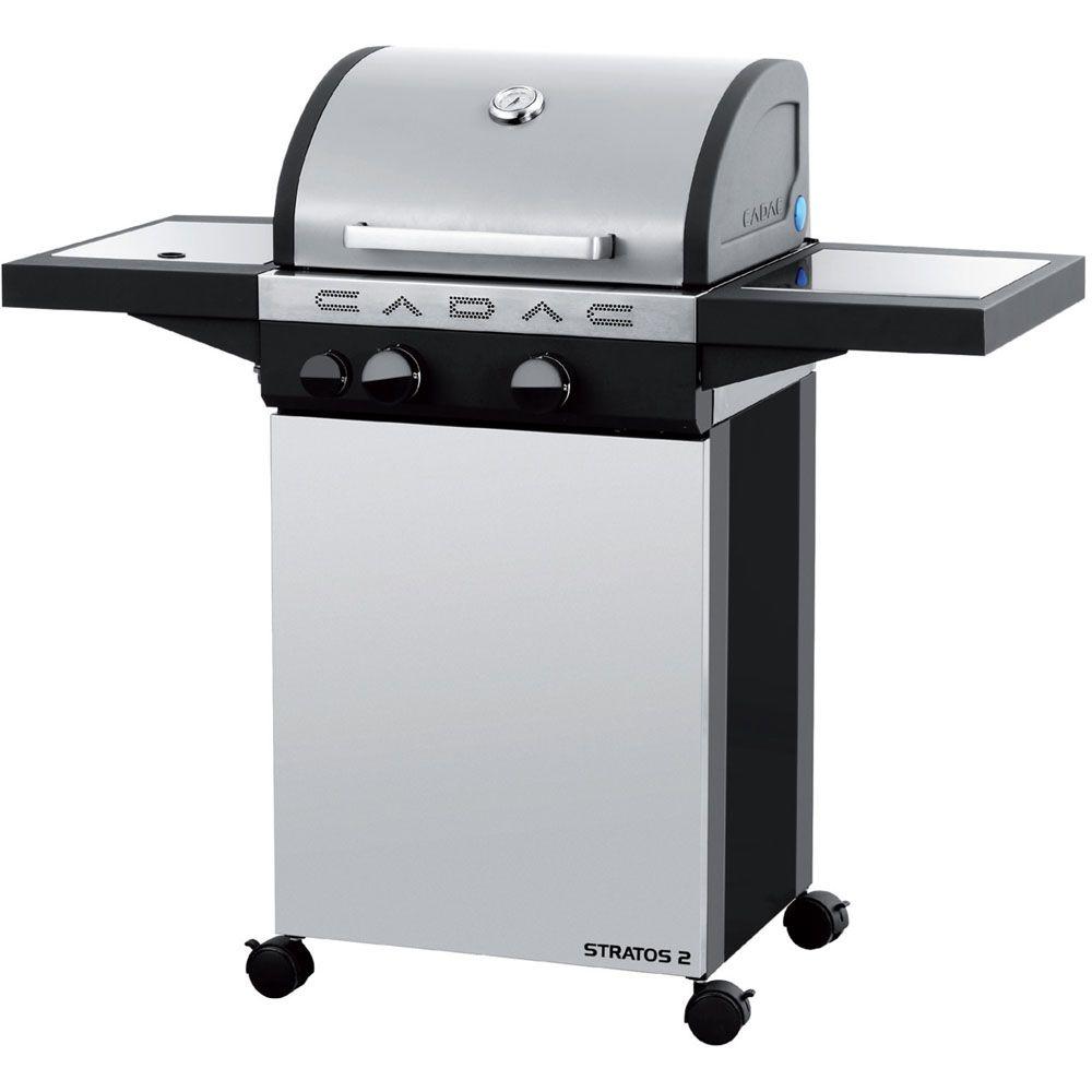 An image related to Cadac 98700-23-01 Propane Gas Stainless Steel Freestanding Covered Grill