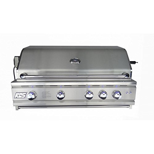 An image of RCS Cutlass Pro 38" Propane Gas Stainless Steel Built-In Infrared Covered Grill