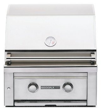 An image related to Sedona by Lynx Sedona 24" Hybrid Stainless Steel Built-In Covered Grill