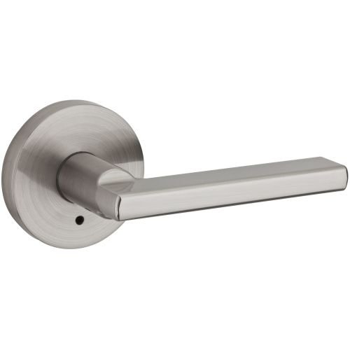 An image of Kwikset 155HFLRDT-15 Privacy Satin Nickel Lock | Door Lock Guide 