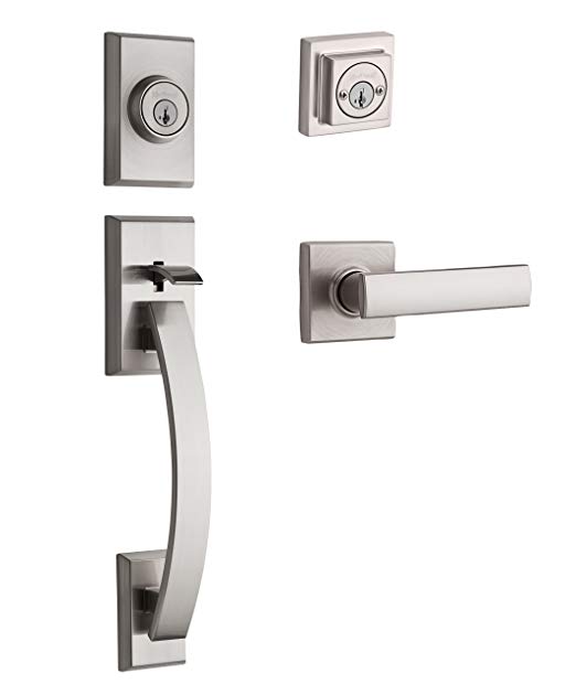 Kwikset 98010 213 Satin Nickel Lever Lockset Lock Door