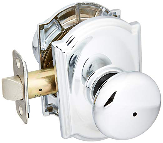 Schlage F40ply625cam Bathroom Privacy Polished Chrome Lever