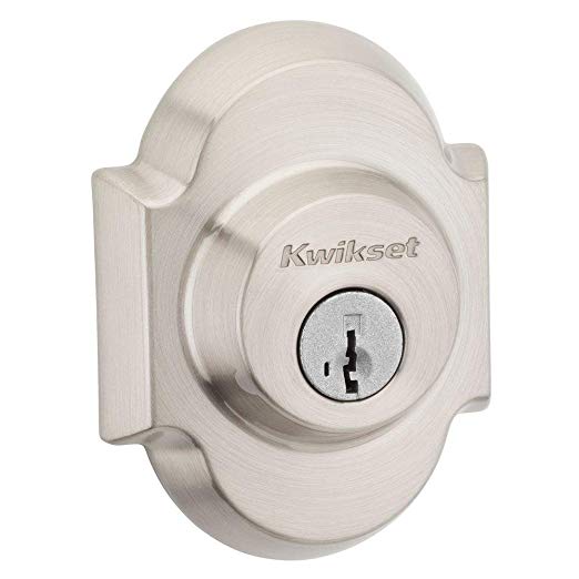 An image of Kwikset 99800-112 Satin Nickel Lock | Door Lock Guide 