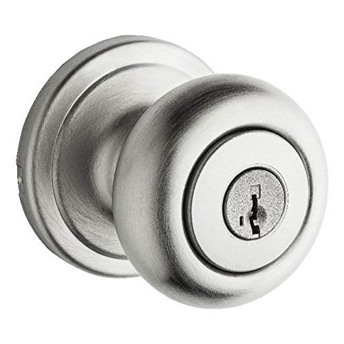An image of Kwikset 740H-26DGC Entry Satin Chrome Lock | Door Lock Guide 