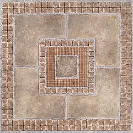 Home Dynamix Madison 7815 12 In X 12 In Beige Mosaic Self