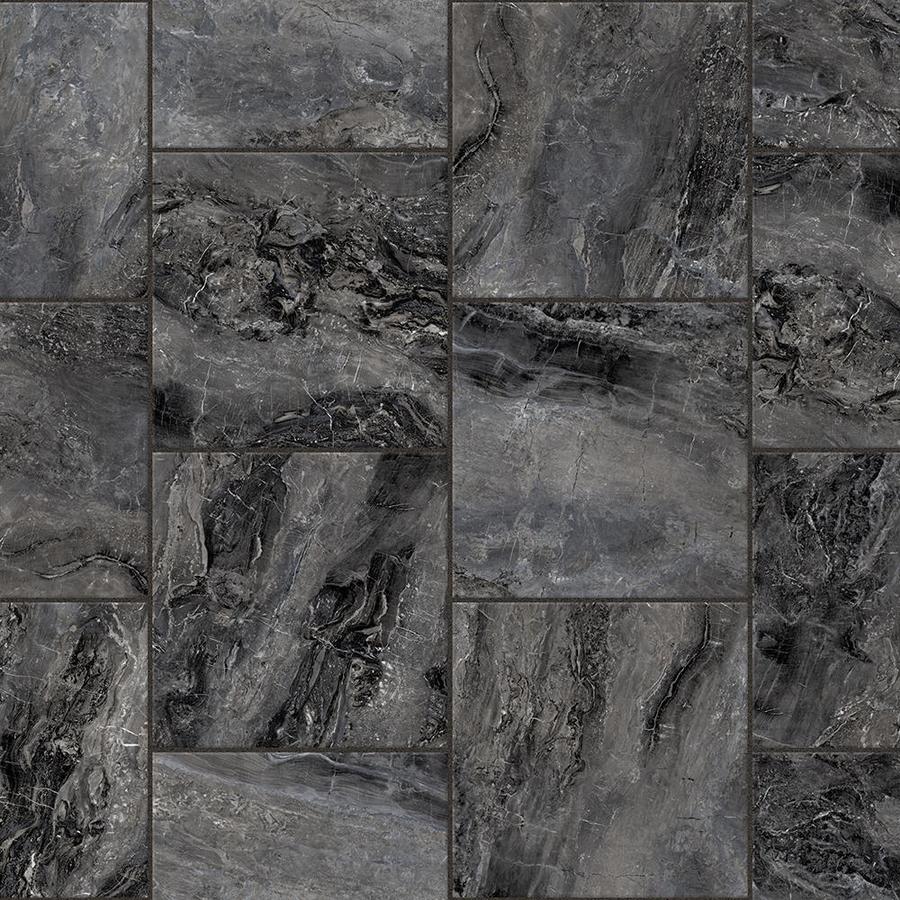 STAINMASTER LSS3471EPS 24 in. x 6 in. Gray Tile Peel and Stick Vinyl