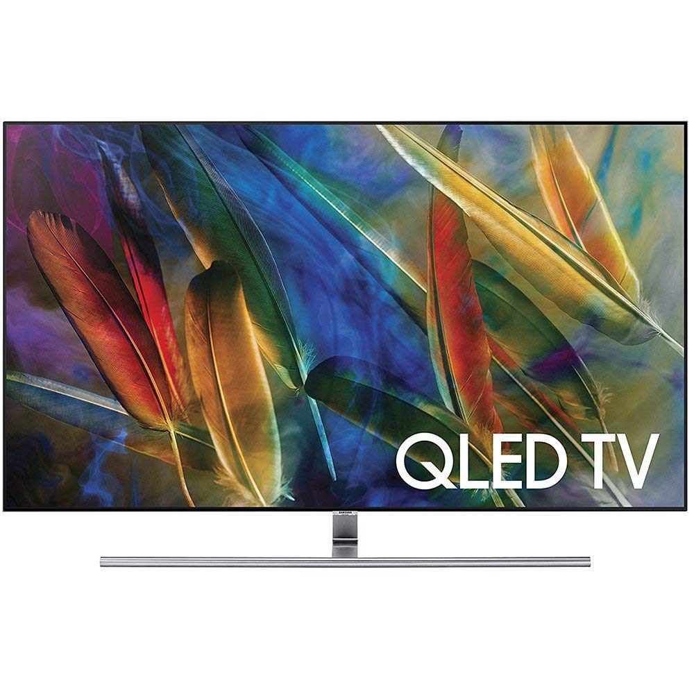 An image of Samsung QN55Q7FAMFXZA 55-Inch HDR No Bezel 4K QLED 240Hz Smart TV with Samsung Motion Rate 240 | Your TV Set 