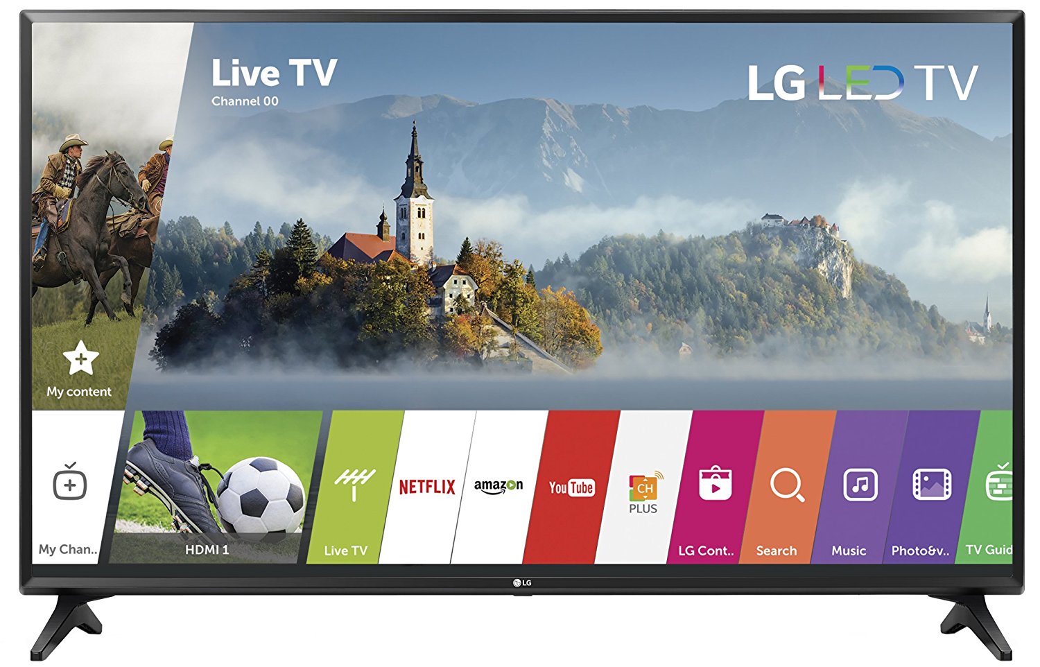 An image of LG 55LJ550M 55-Inch FHD LED TV