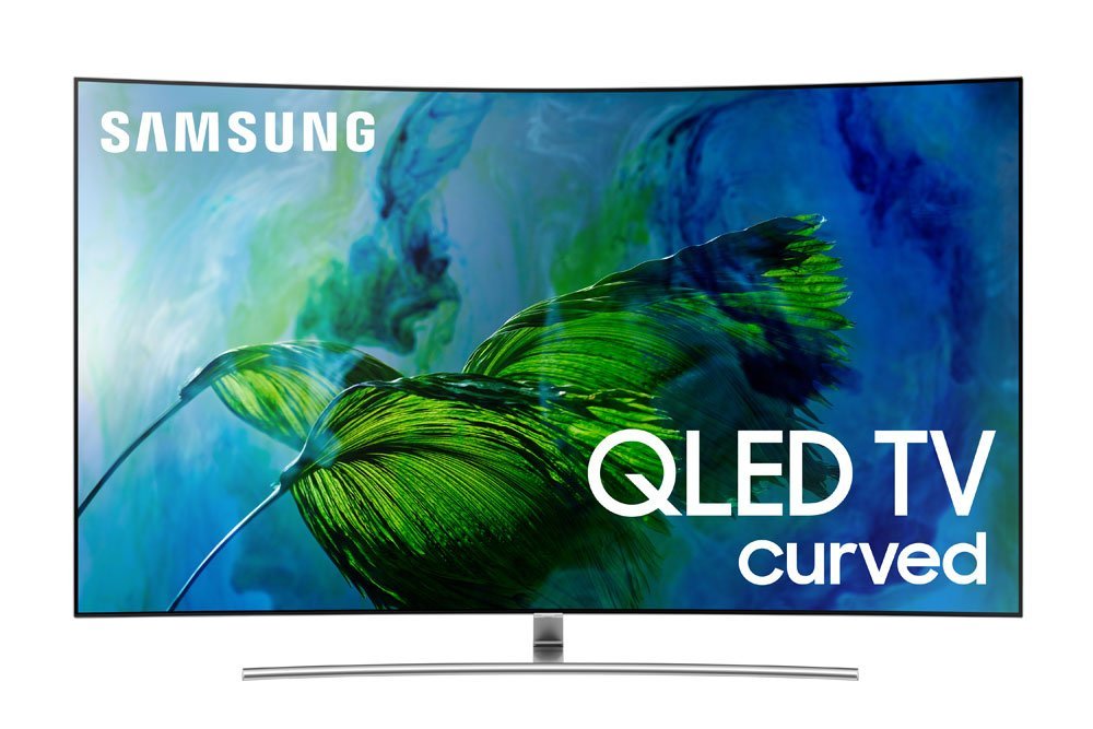 An image of Samsung QN65Q8CAMFXZA 65-Inch HDR Curved 4K QLED 240Hz TV with Samsung Motion Rate 240