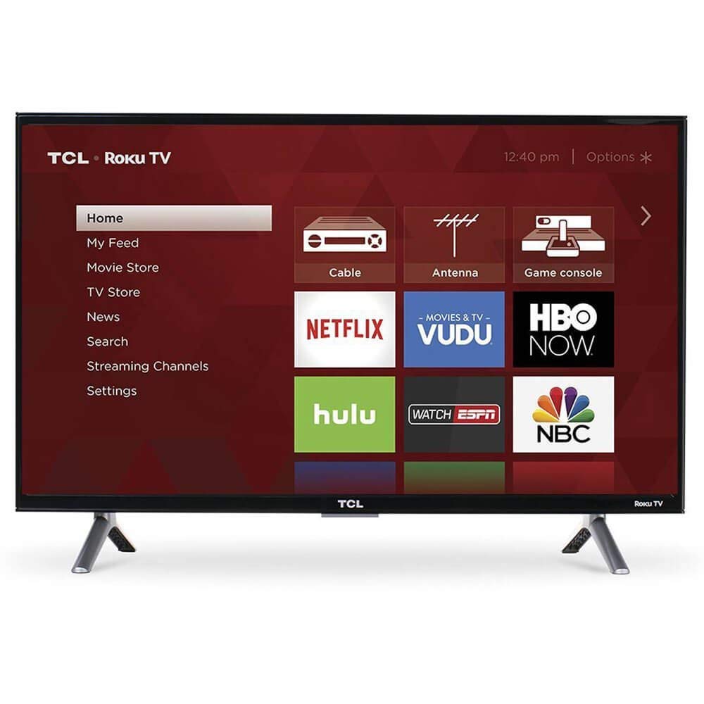 TCL 55-Inch 4K UHD HDR Smart TV Roku 60Hz Refresh Rate Compatible with  Alexa & Google Assistant 55S4(Renewed)