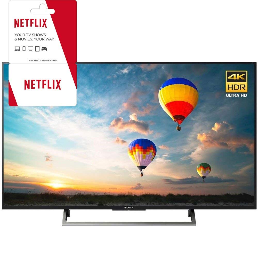 An image of Sony XBR-43X800E 43-Inch HDR Flat Screen 4K LED 60Hz TV with Sony Motionflow XR | Your TV Set 