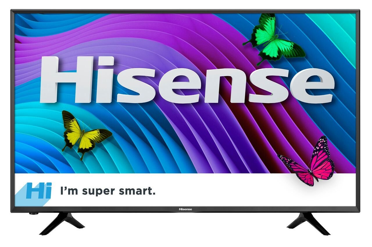 An image of Hisense H6 43H6D 43-Inch HDR Flat Screen 4K LED Smart TV with Motion Rate 120 | Your TV Set 