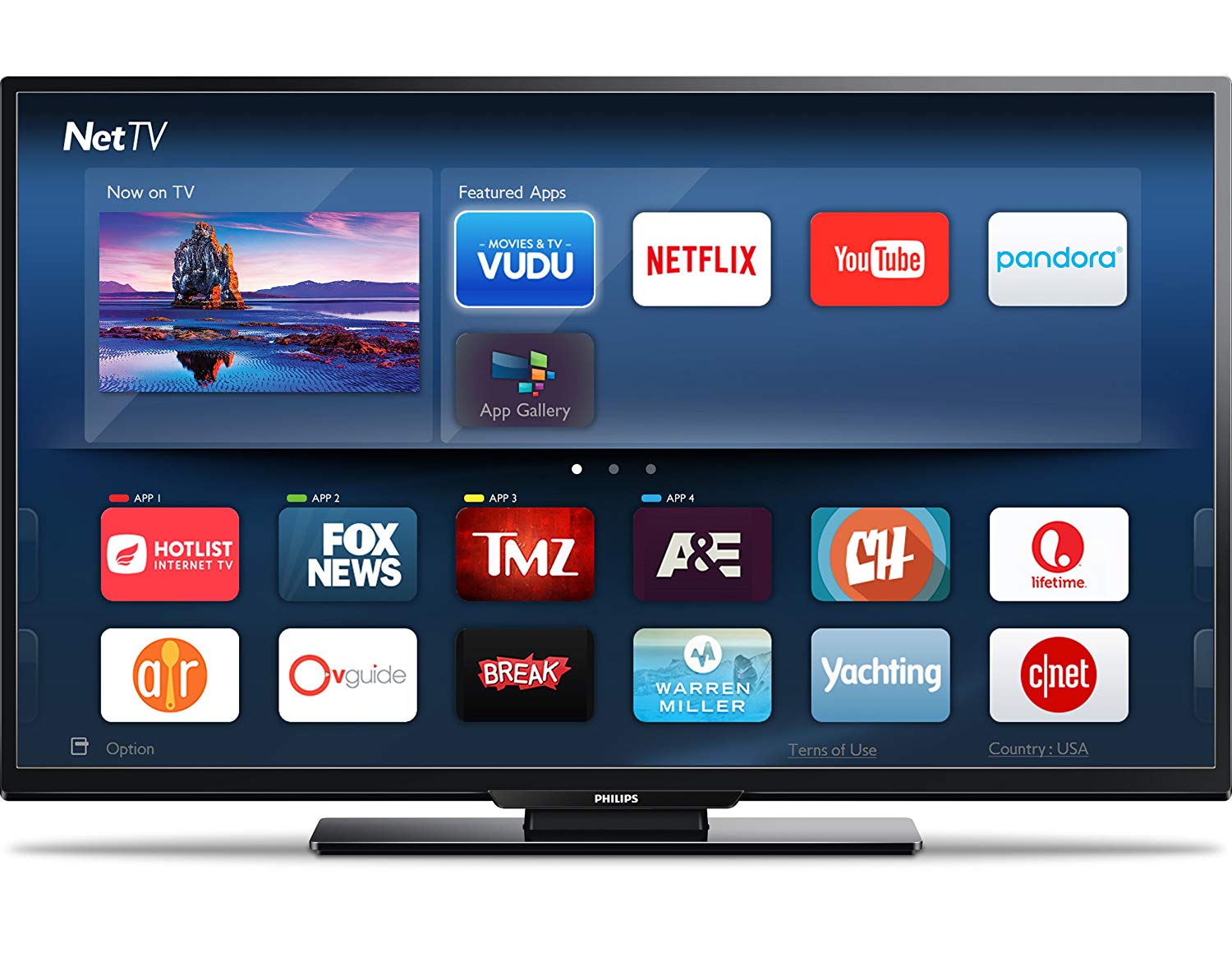 An image related to Philips 55PFL5402 55-Inch HDR 4K LED TV with Motion Rate 120