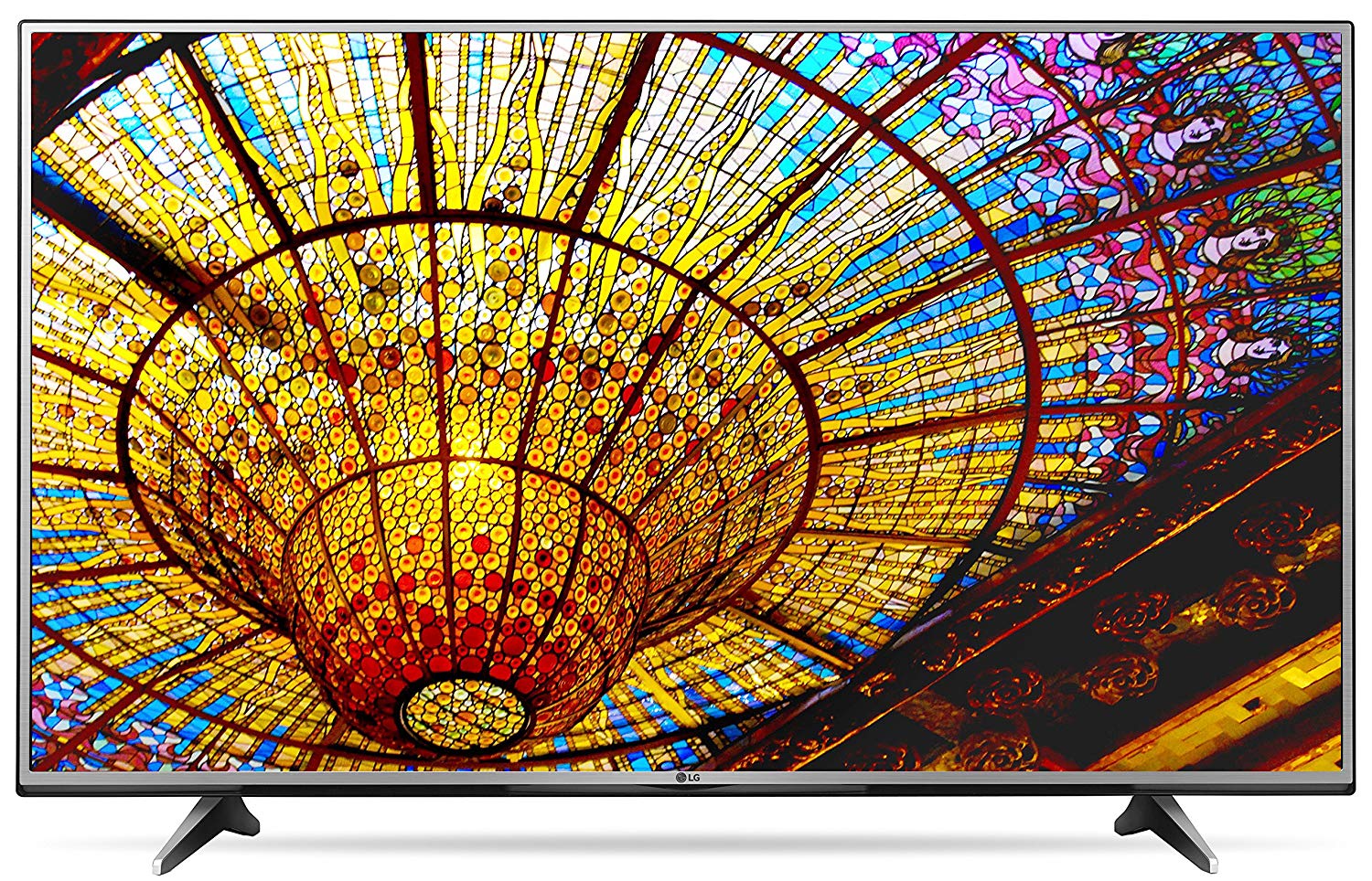 An image related to LG 65UH6150 65-Inch HDR Flat Screen 4K LED 120Hz TV with LG TruMotion 120