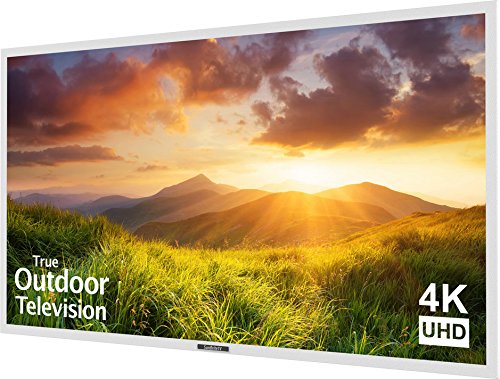 An image of SunBriteTV SB-S-65-4K-WH 65-Inch 4K LED Outdoor 60Hz TV | Your TV Set 