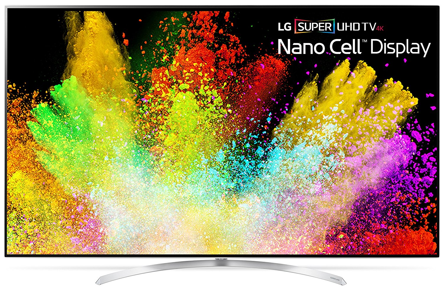 An image of LG 65SJ9500 65-Inch HDR 4K LED 120Hz TV with LG TruMotion 240