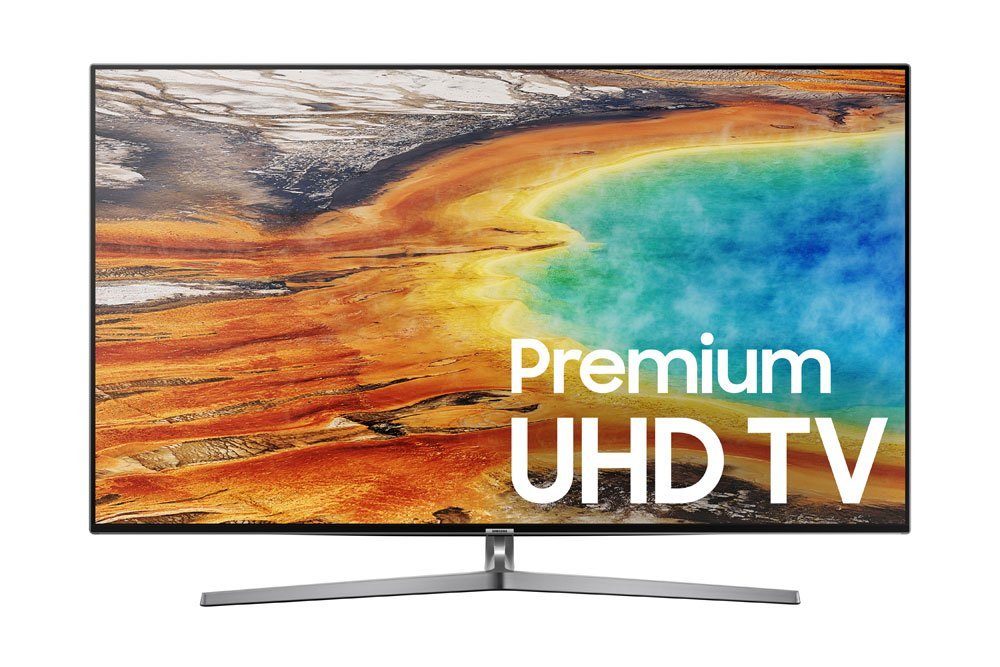 An image of Samsung UN75MU9000FXZA 75-Inch HDR Flat Screen 4K LED 240Hz TV with Samsung Motion Rate 240