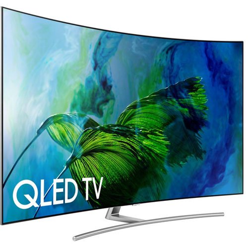 An image of Samsung QN75Q8CAMFXZA 75-Inch HDR Curved 4K QLED TV with Samsung Motion Rate 240