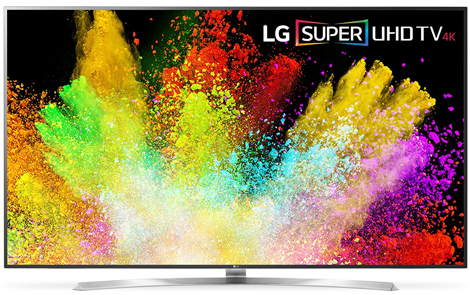 An image of LG SJ8570 75SJ8570 75-Inch HDR Flat Screen 4K LED 120Hz TV with LG TruMotion 240