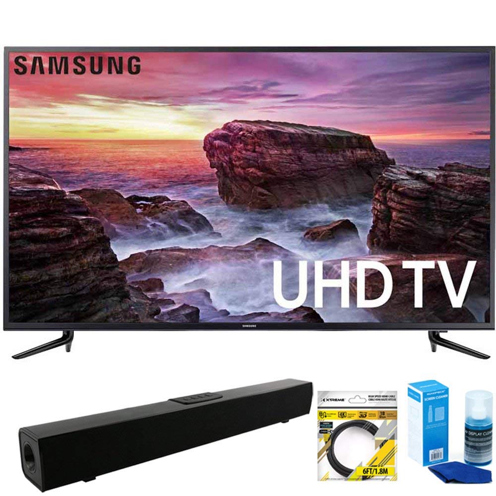 An image related to Samsung MU6100 UN58MU6100 58-Inch HDR 4K LED Smart TV with Samsung Motion Rate 120