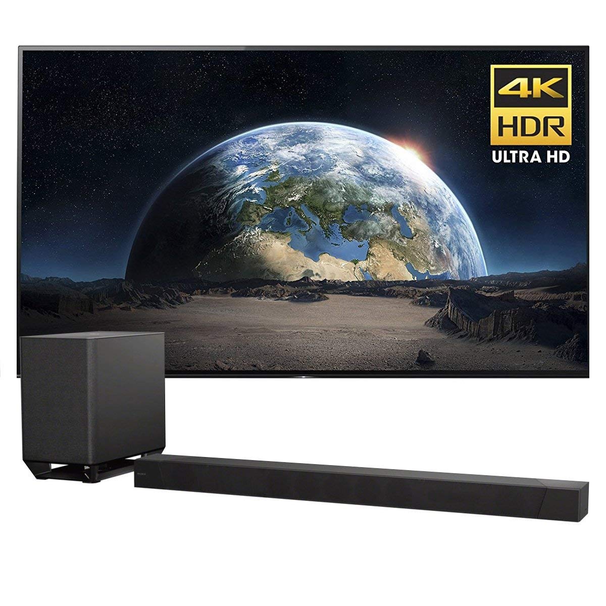 An image of Sony XBR-55A1E 55-Inch HDR Flat Screen 4K OLED 120Hz TV