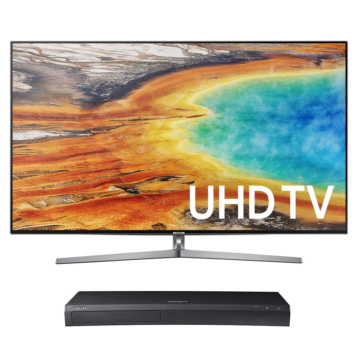 An image related to Samsung UN75MU9000 75-Inch HDR Flat Screen 4K TV with Samsung Motion Rate 240