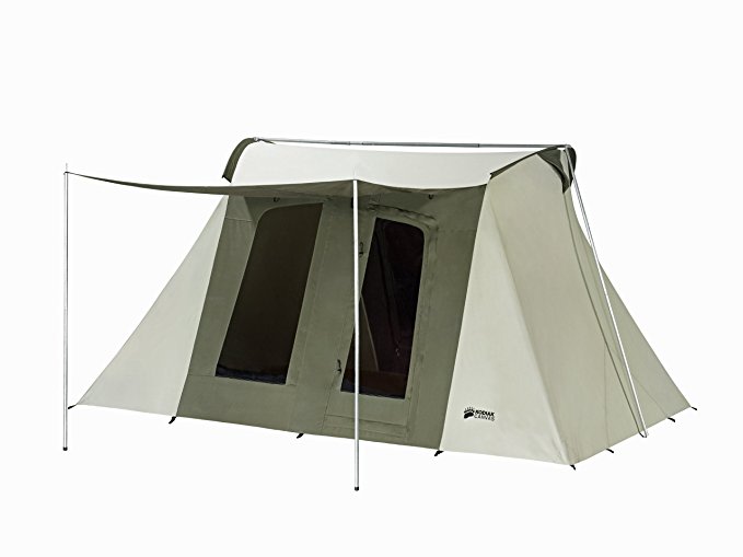 An image related to Kodiak Canvas Large 100% Cotton Duck Canvas 8-Person Flex-Bow 4-Season 50 X 14 X 11 Inch Tent