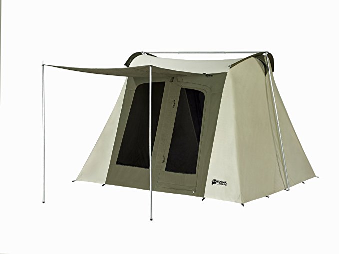 An image related to Kodiak Canvas Large 100% Cotton Duck Canvas 6-Person Green Flex-Bow 4-Season 1 X 1 X 1 Inch Tent