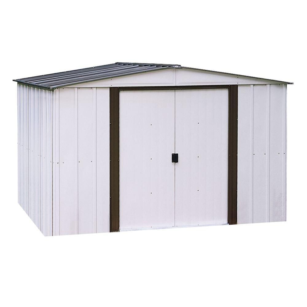 Arrow Newport NP101267 Metal 10 ft. x 12 ft. Barn Shed 