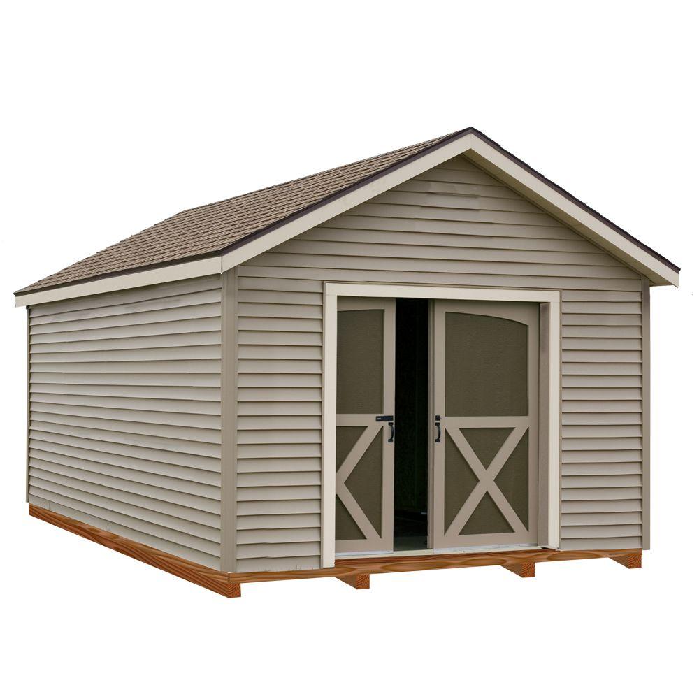 Best Barns Southdakota1220df Wooden 12 ft. x 20 ft. Ranch Shed The
